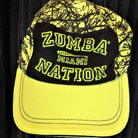 Zumba Green Black Miami Nation Cap